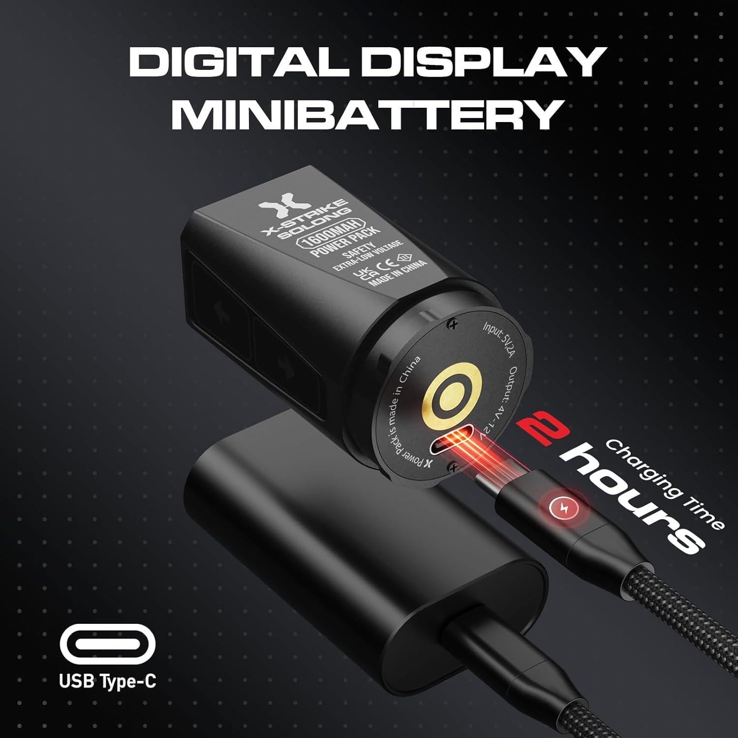 Kit de Tatuaje Nazzor E78 con Pantalla LED y 50 Agujas