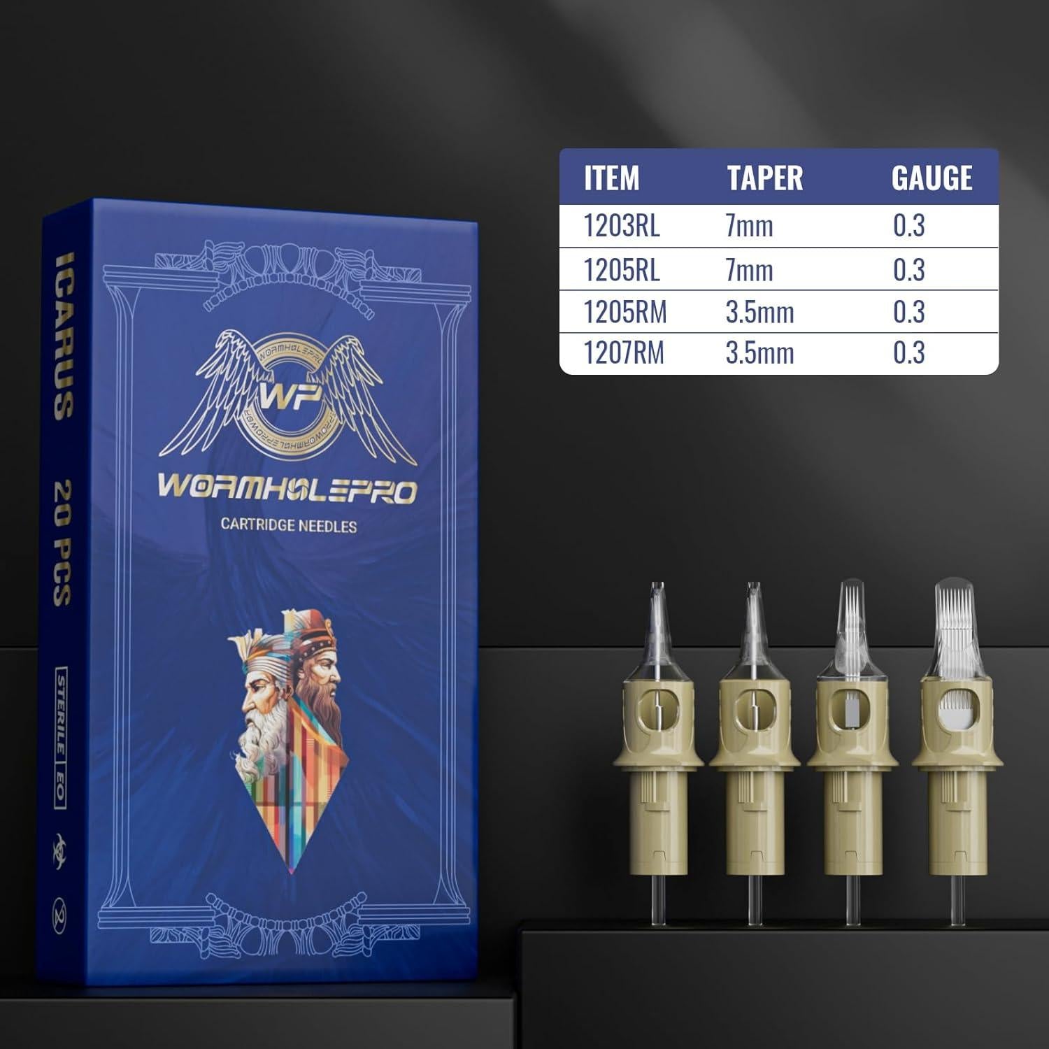 Kit de Tatuaje Inalámbrico Wormhole Pro 2300mAh 5 Golpes Ajustables