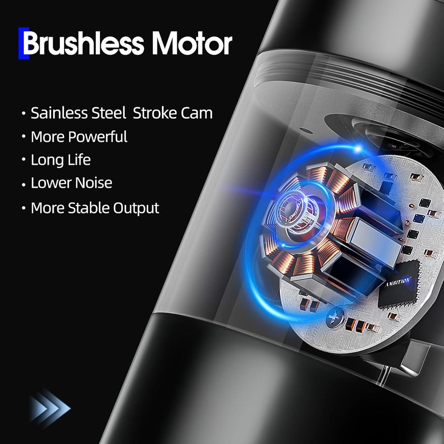 Máquina de Tatuaje Ambition Torped 32mm Rotativa Sin Escobillas