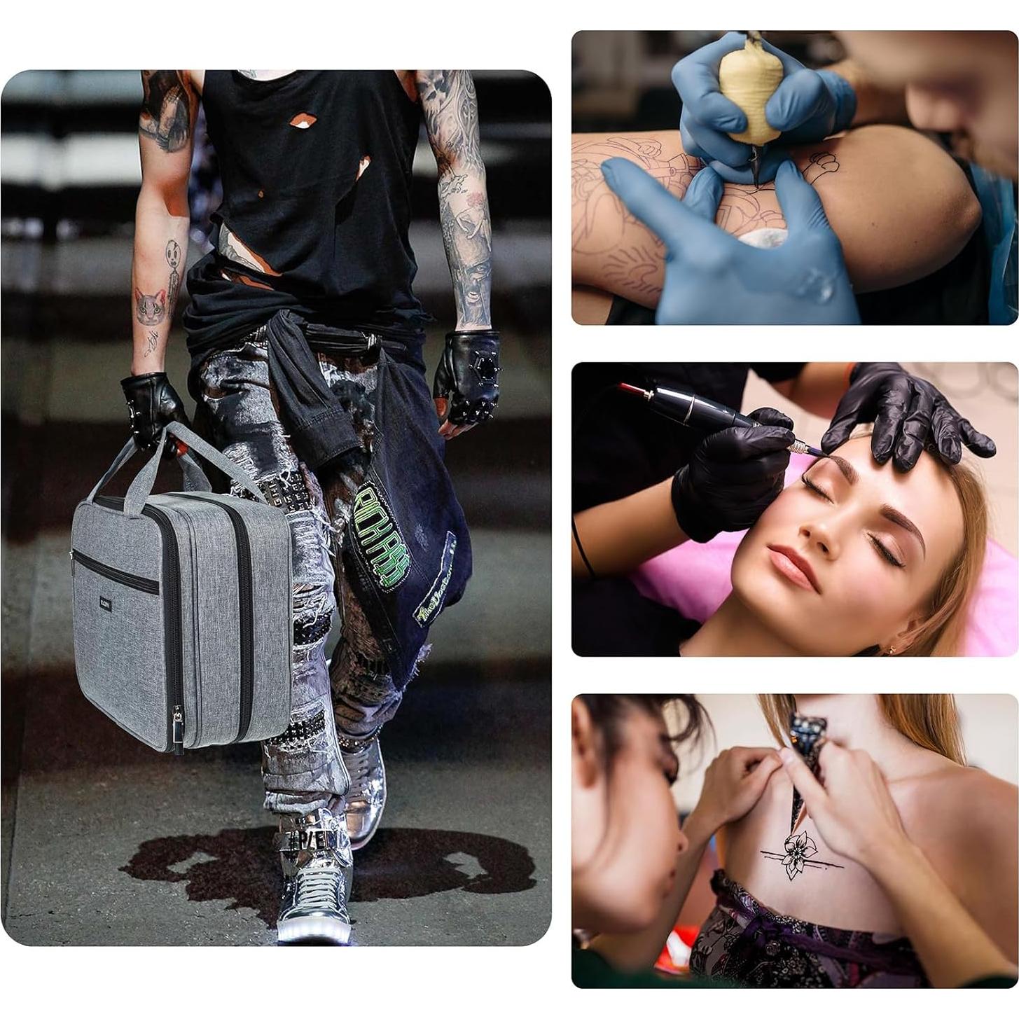 Bolsa de Transporte para Kit de Tatuajes AM324 - Gris