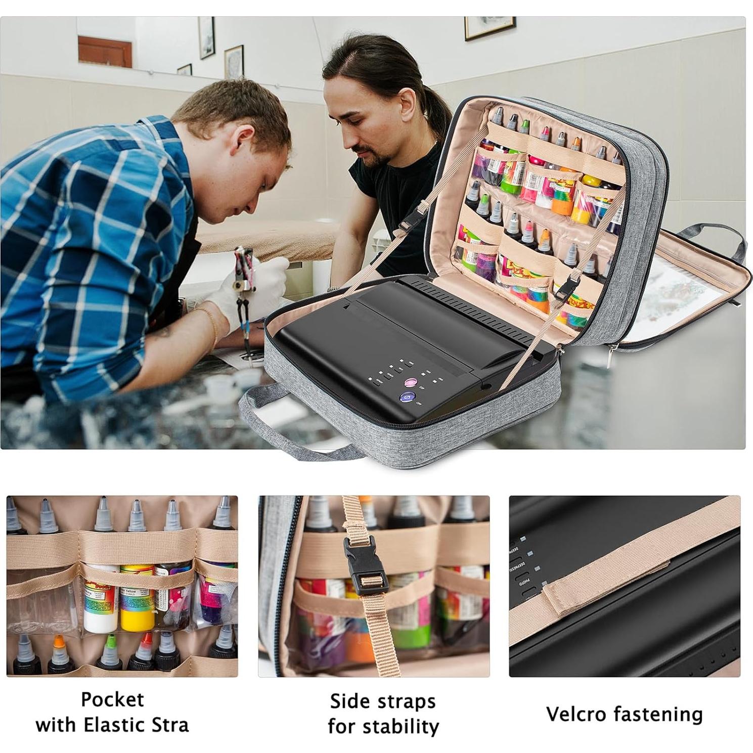 Bolsa de Transporte para Kit de Tatuajes AM324 - Gris