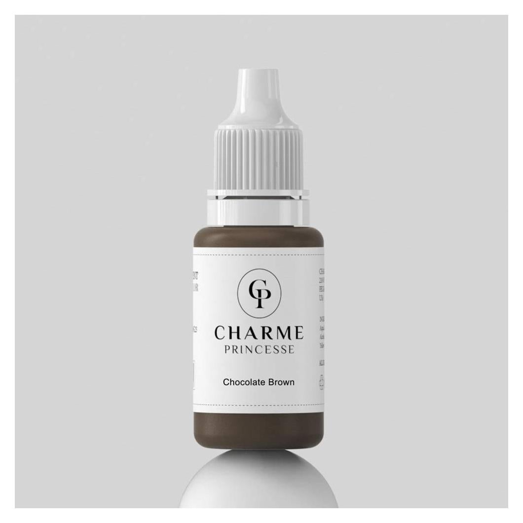 Tinta de Maquillaje Permanente Charme Princesse 15ml Marrón Chocolate