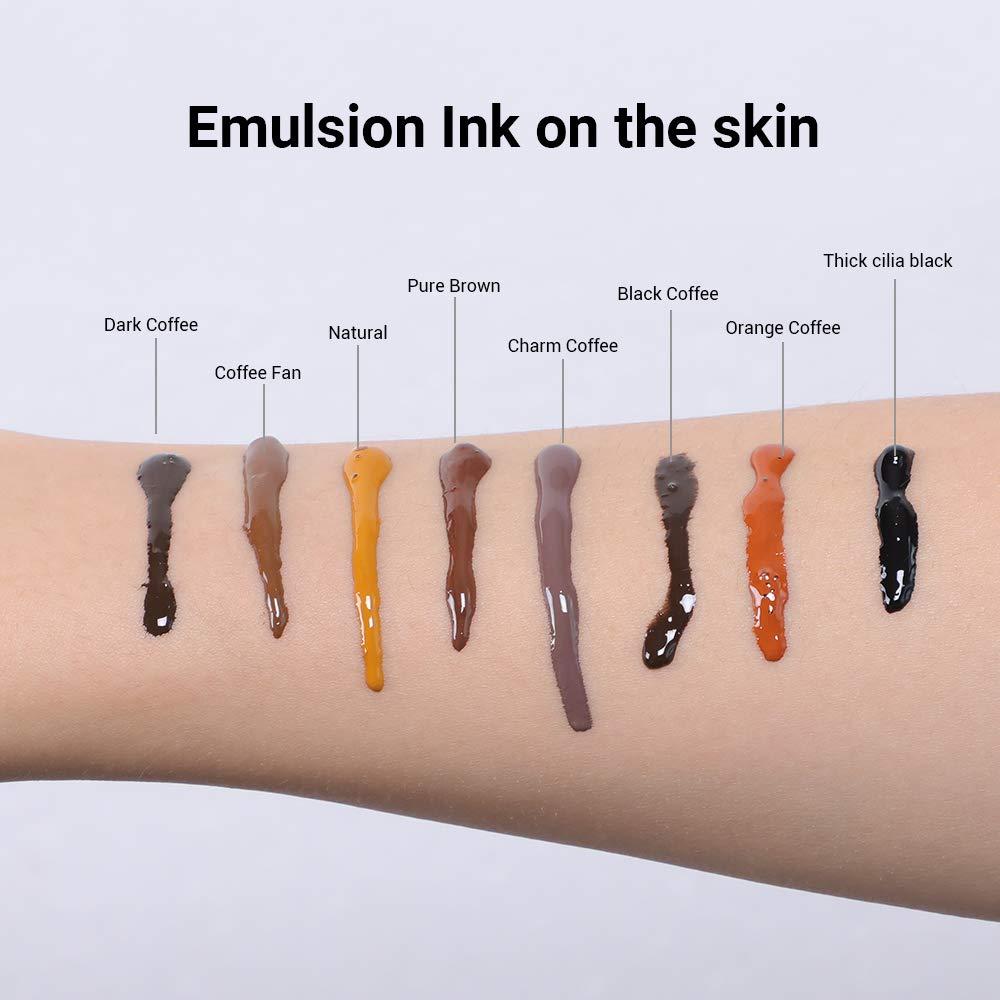 Tinta de Maquillaje Permanente Charme Princesse 15ml Marrón Chocolate