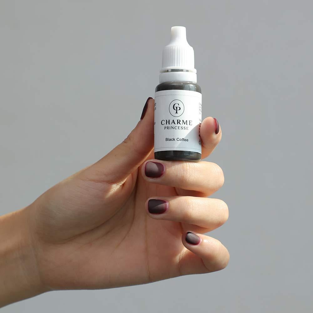 Tinta de Maquillaje Permanente Charme Princesse 15ml Marrón Chocolate