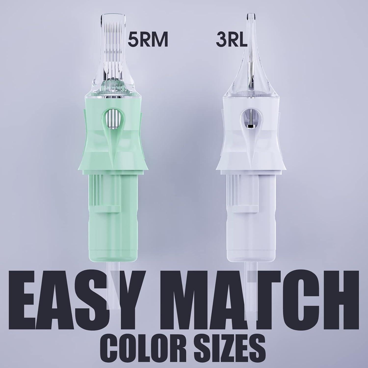 Kit de Tatuaje Dragonhawk S1 Inalámbrico con Agujas y Tintas