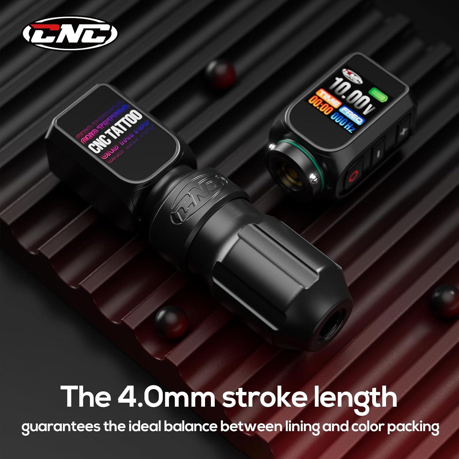 Máquina de Tatuaje Inalámbrica CNC E77PRO con Baterías Duales