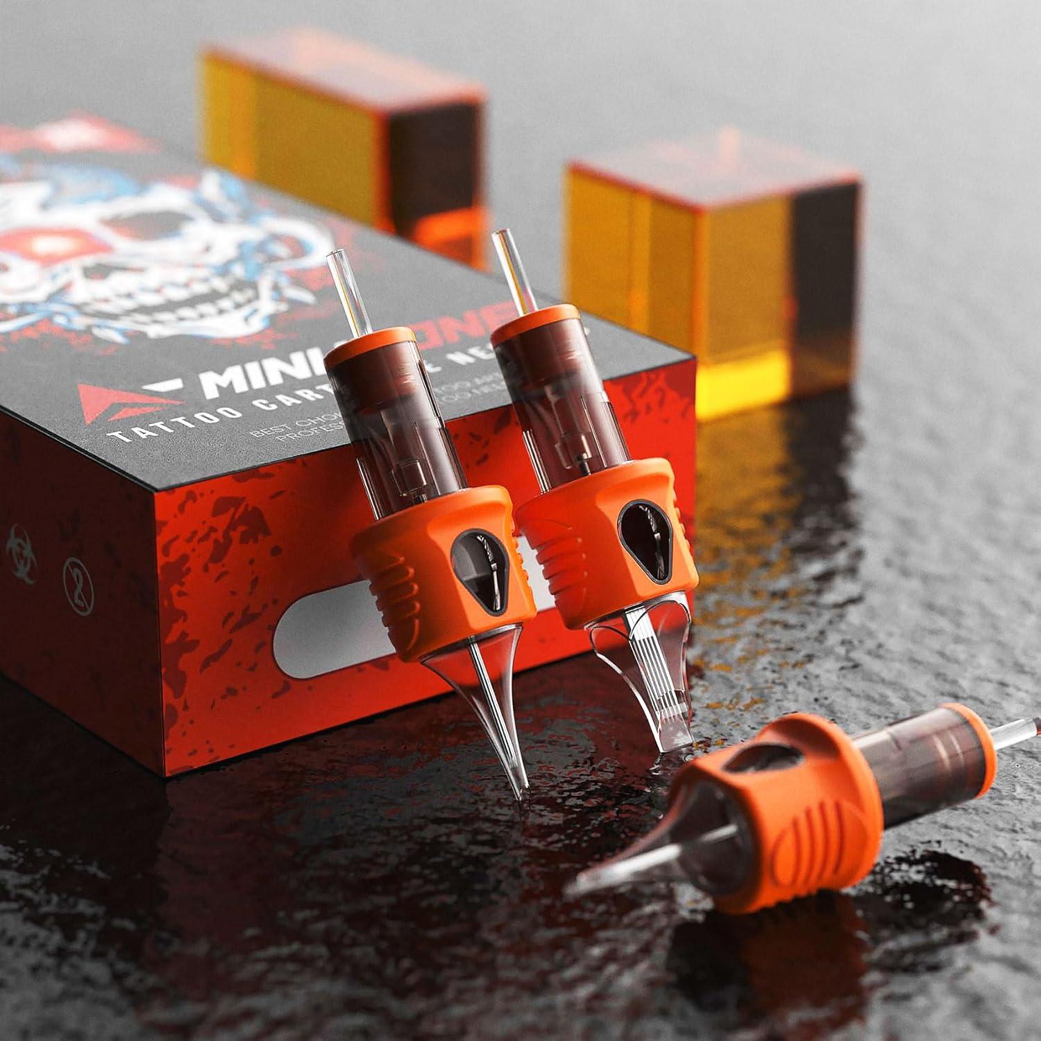 Cartuchos de Agujas de Tatuaje A-minusone 50 Pcs Variados