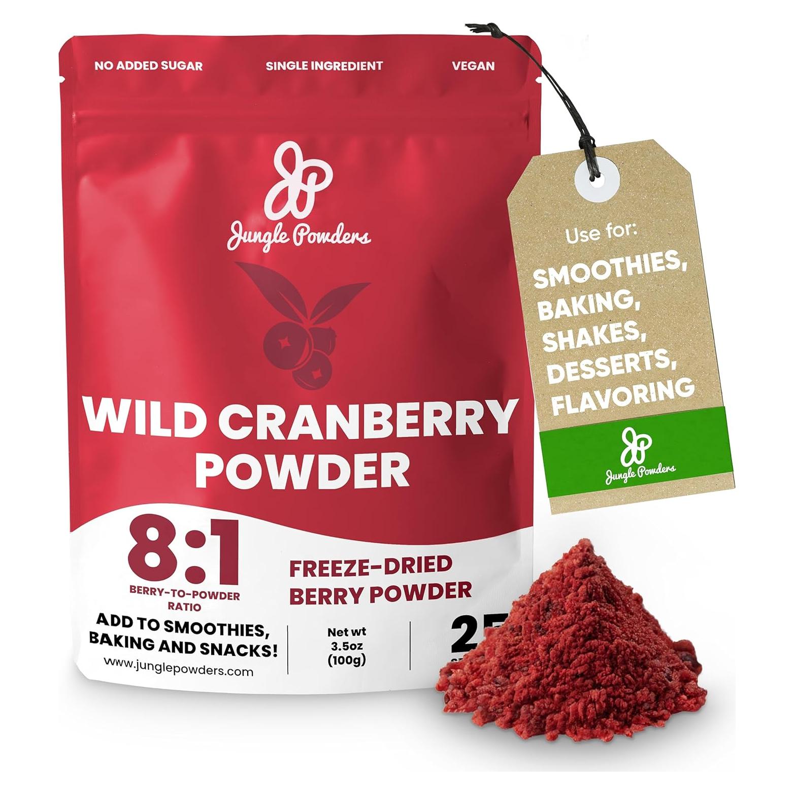 Polvo de Arándano Silvestre Jungle Powders 99.22 g Liofilizado