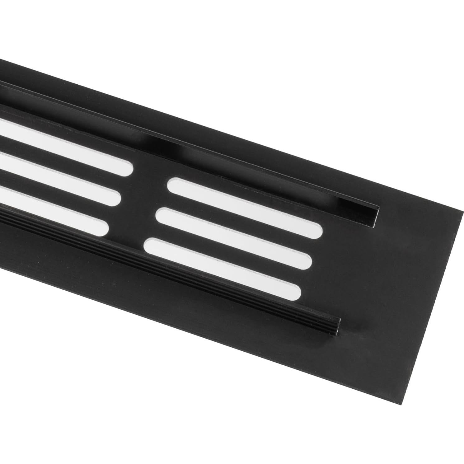 Rejilla de Ventilación Aluminio Marrón 30.48x3.81 cm Vent Systems