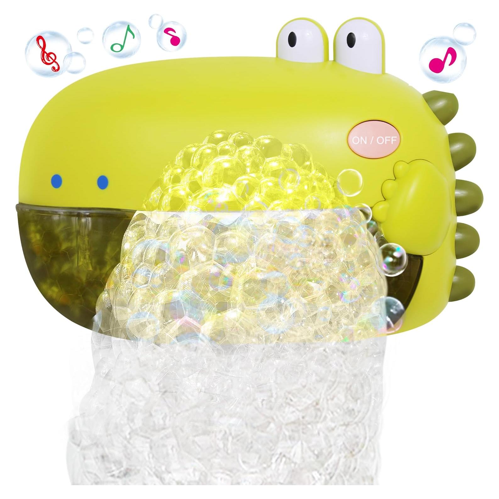 Juguete de Baño Dinosaurio Grechi con Burbujas y Música