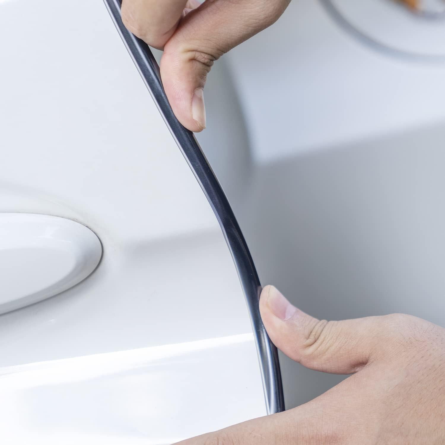 Protector de Bordes de Puerta Universal YIJINSHENG 4.88m Negro