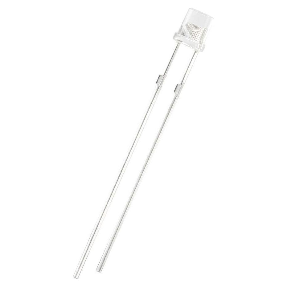 Diodos Fotosensibles uxcell 10pcs 3mm Cabeza Clara 940nm