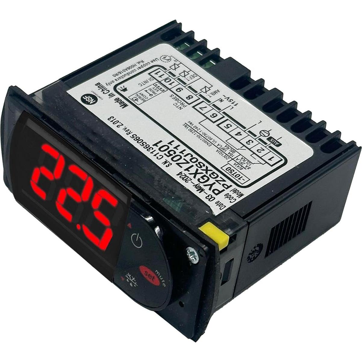 Controlador de Temperatura PZGXS0J111 con 2 Sondas NTC 115V