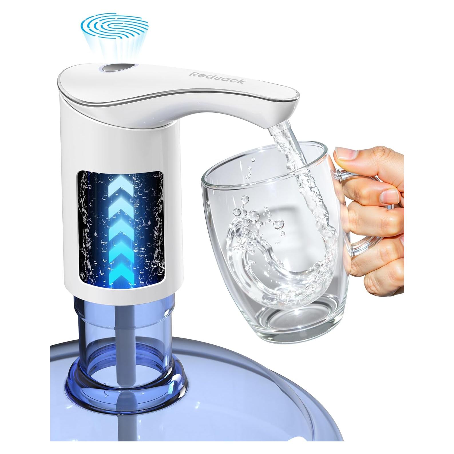 Dispensador de Agua Eléctrico Redsack 3-5 Galones USB-C Silencioso