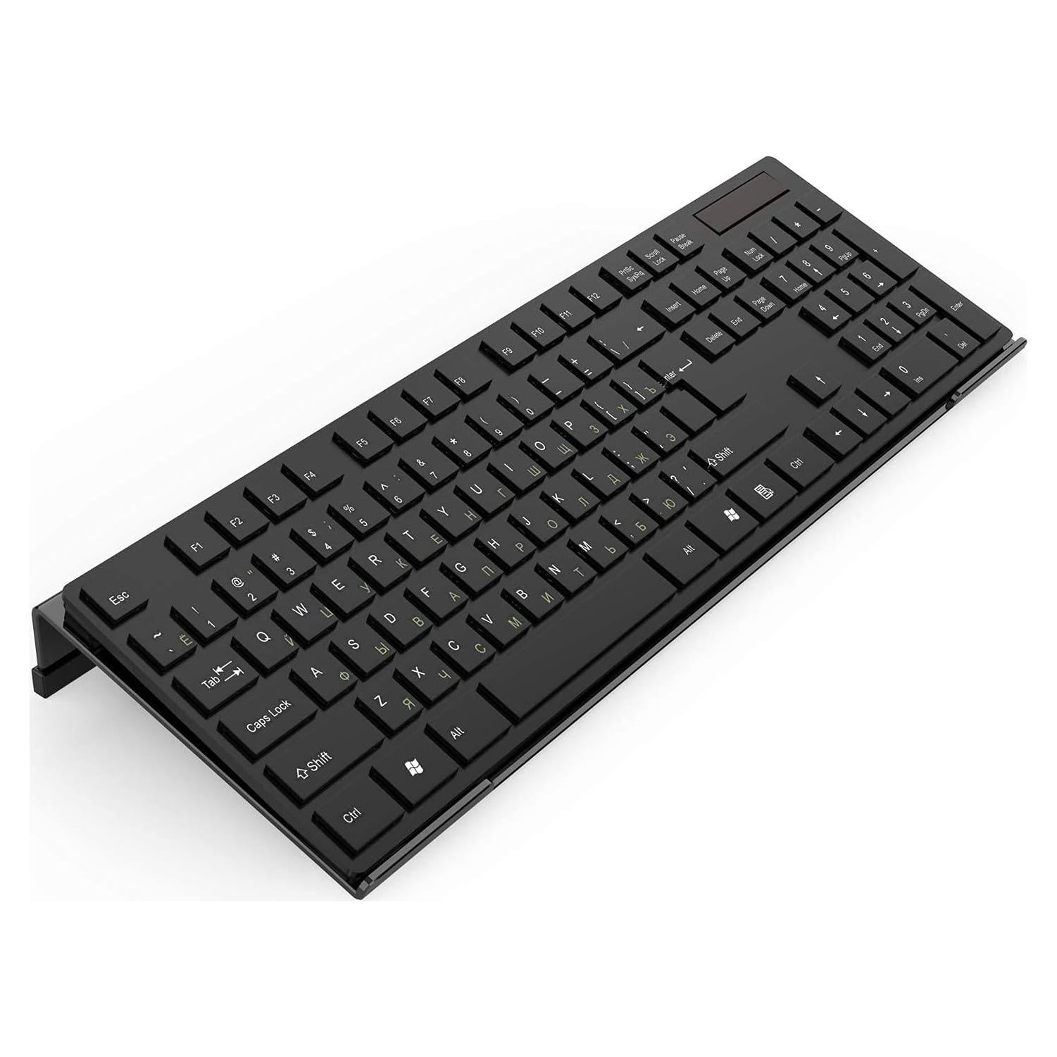 Soporte de Teclado Ergonómico KOTEMON Acrílico Negro 43.2x14cm
