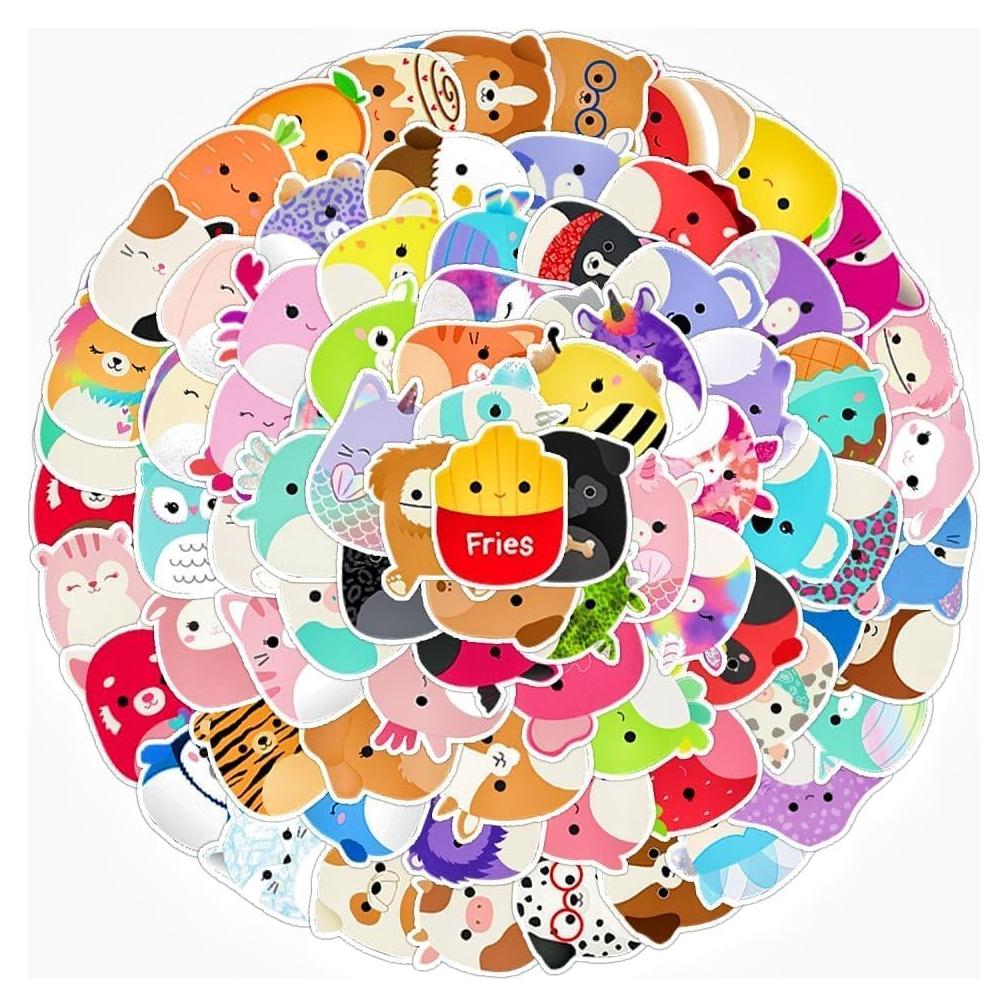 100 Pegatinas Lindas ROIISNM para Niños - Impermeables y Kawaii