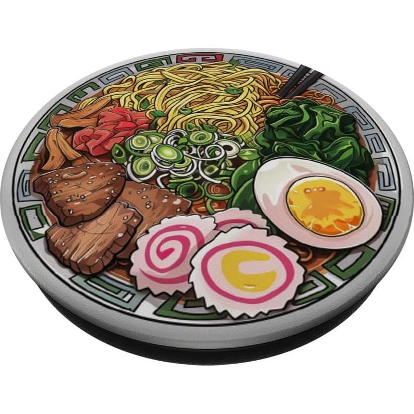 PopSockets Adhesivo PopGrip Ramen Japonés Kawaii 10.9x8.6cm