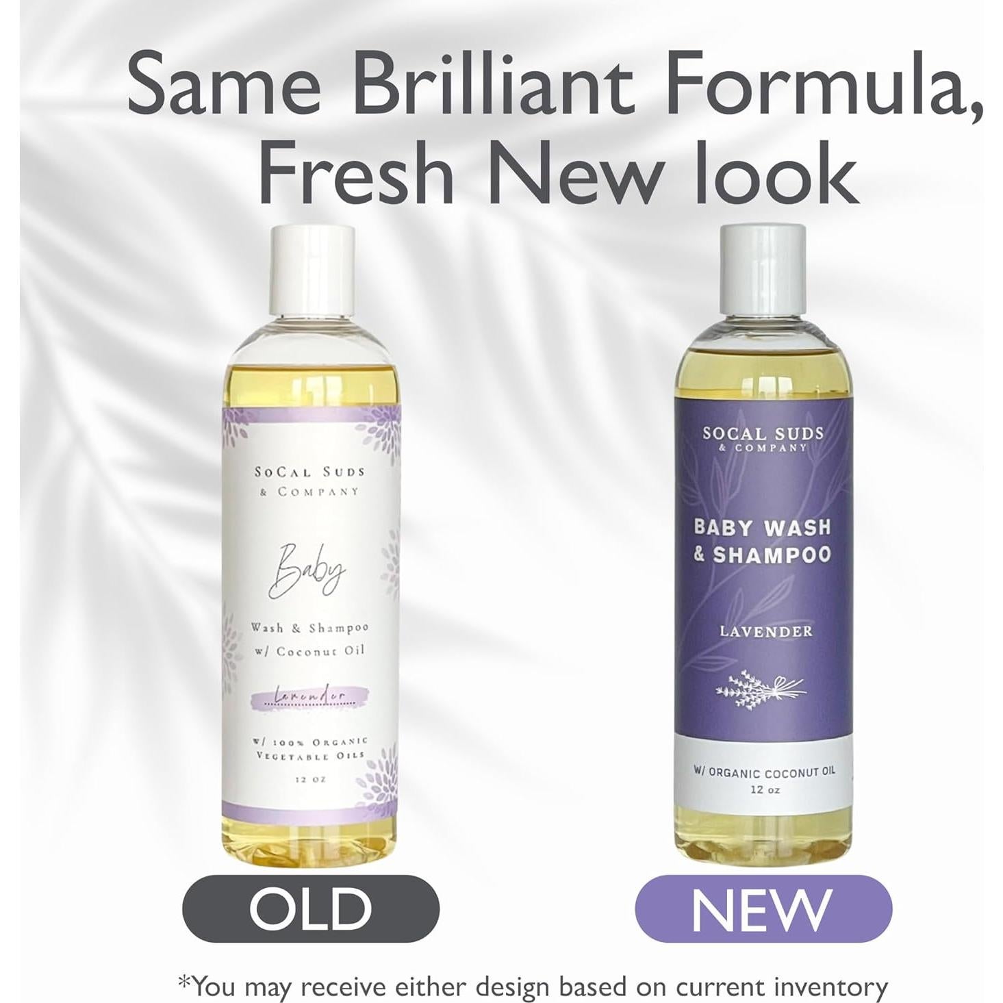 Champú y Gel de Baño para Bebés SoCal Suds 354ml Lavanda