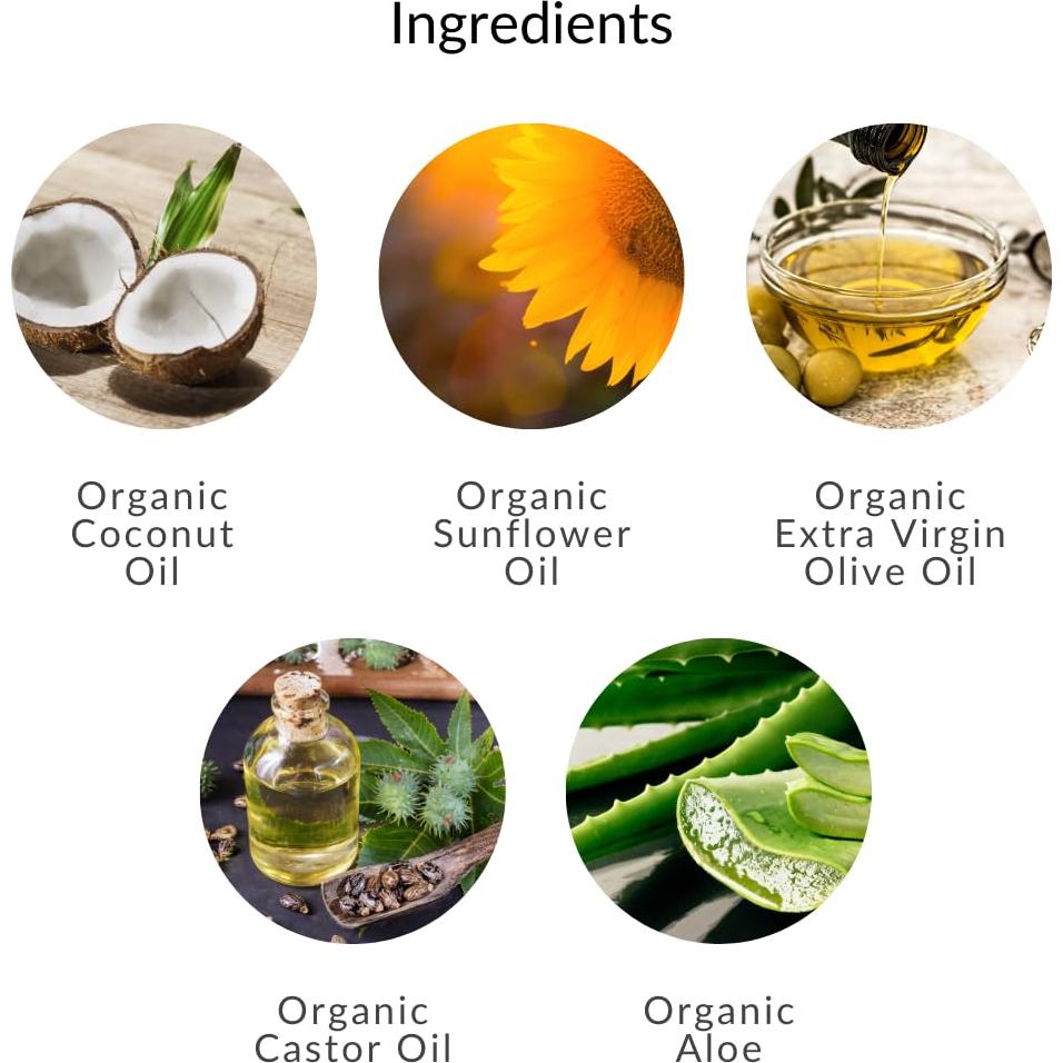 Jabón y Champú Orgánico para Bebés SoCal Suds 60ml Sin Fragancia