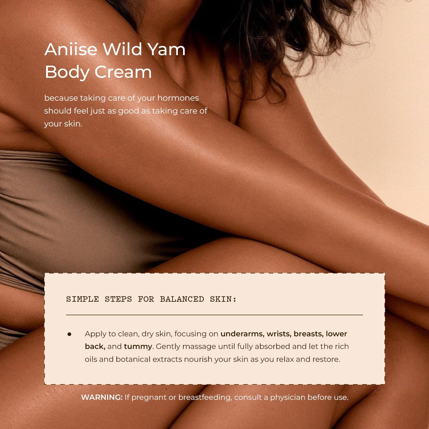 Crema Corporal Aniise de Ñame Silvestre 120 mL - Hidratante Menopausia