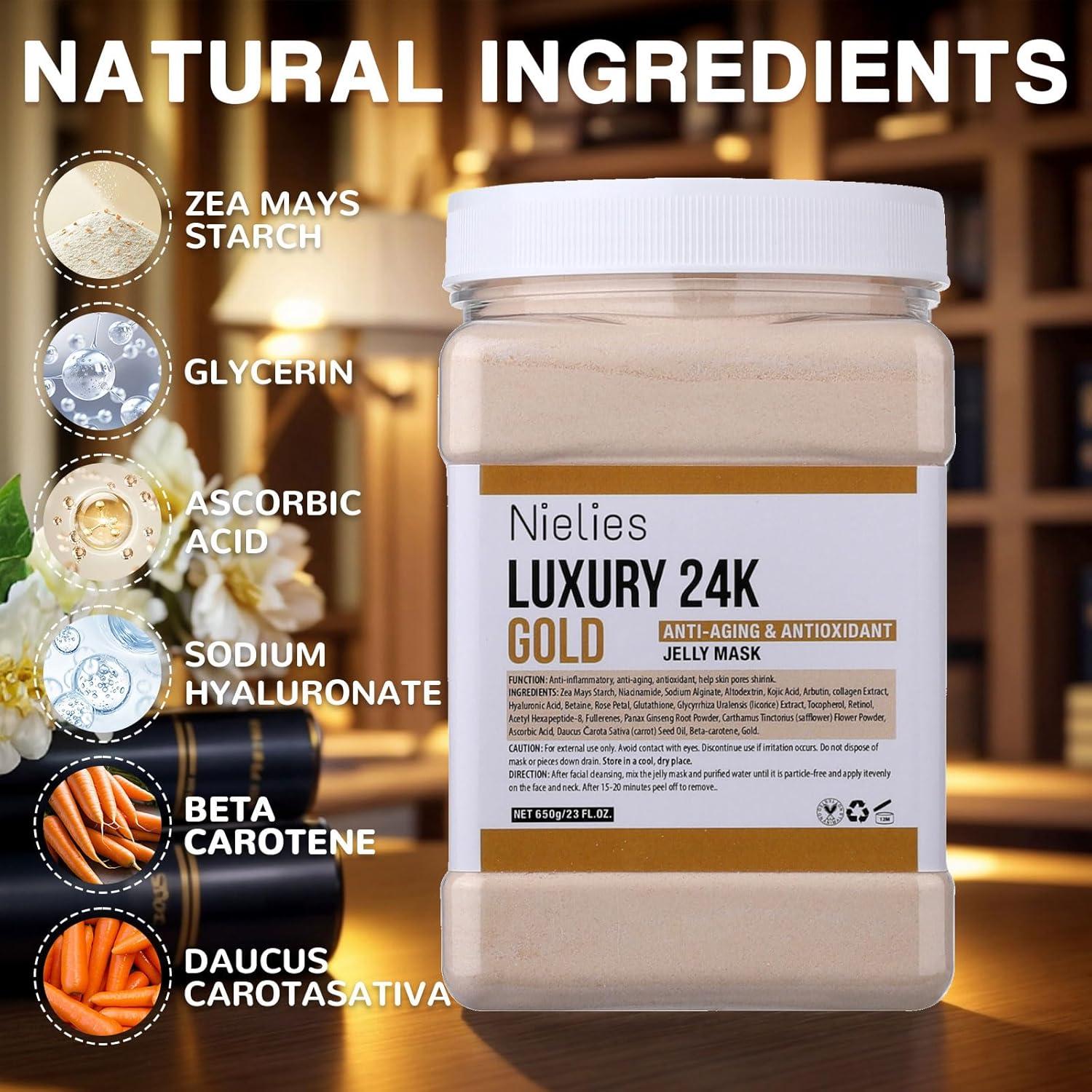 Mascarilla de Gel Facial Nielies - Hidratante 680 ml Vegana