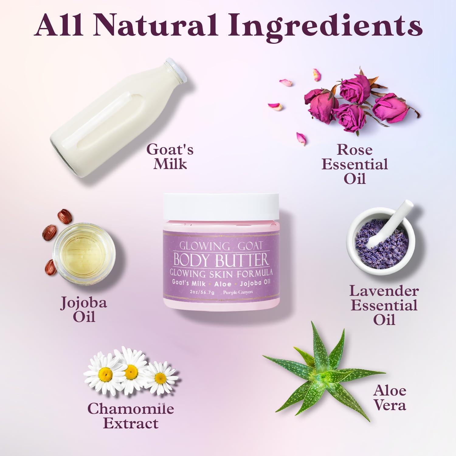 Manteca para el Cuerpo Glowing Goat Purple Canyon 56.7g