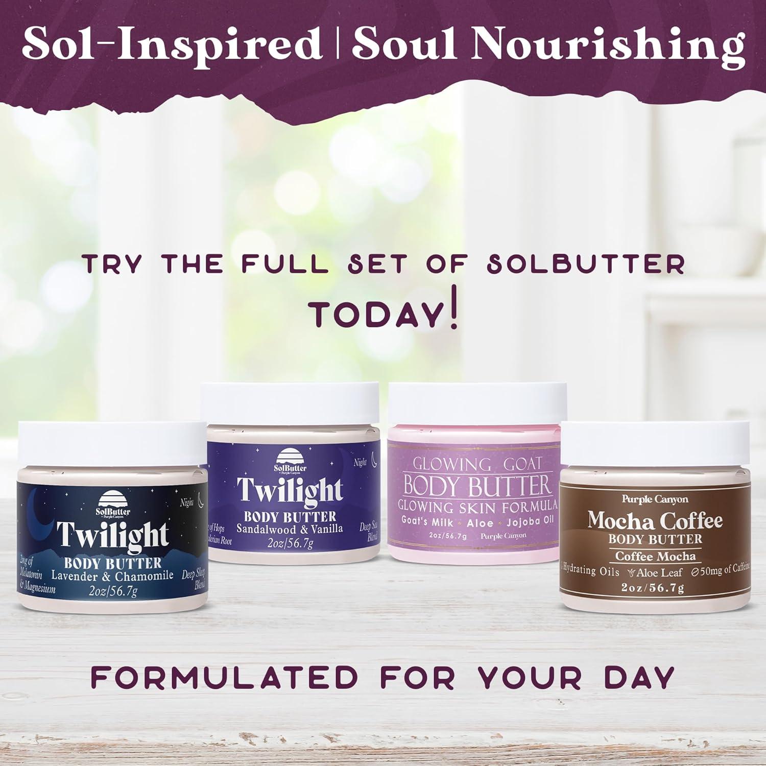 Manteca para el Cuerpo Glowing Goat Purple Canyon 56.7g