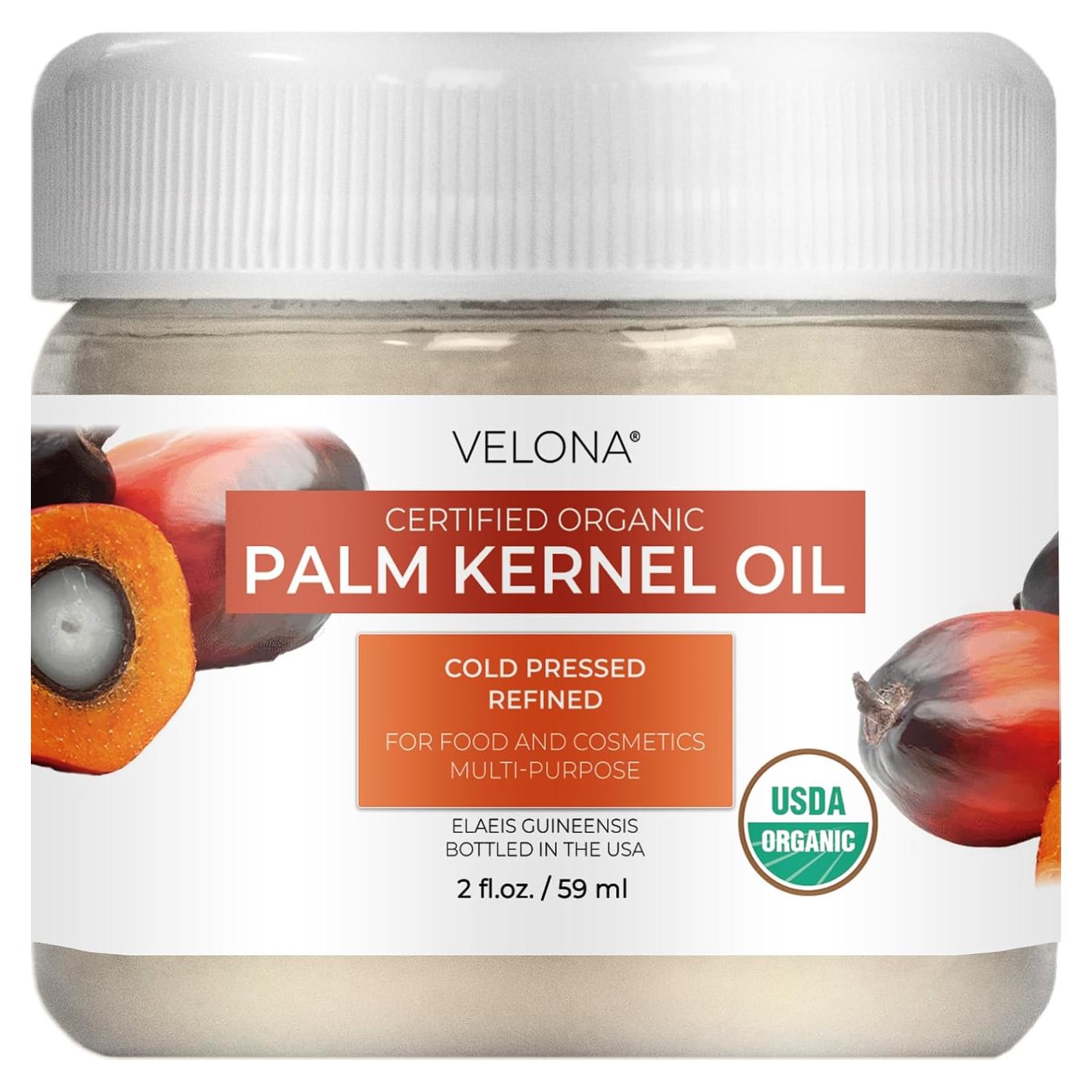 Aceite de Palma de Núcleo Orgánico Velona 60 ml - 100% Puro