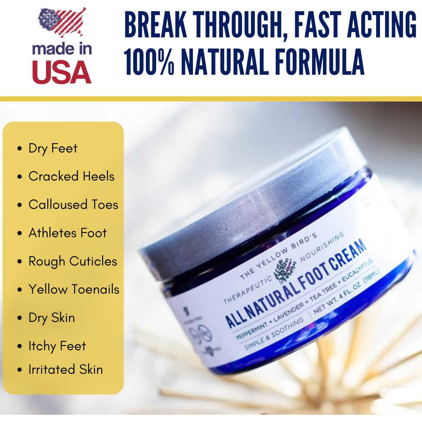 Crema para Pies Yellow Bird - Balsamo Natural 56.7g