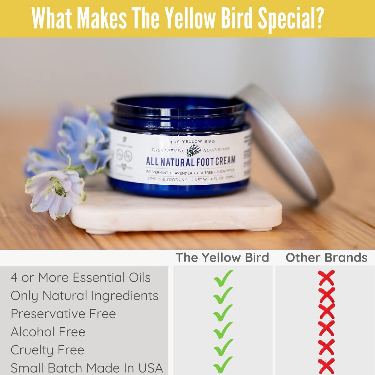 Crema para Pies Yellow Bird - Balsamo Natural 56.7g