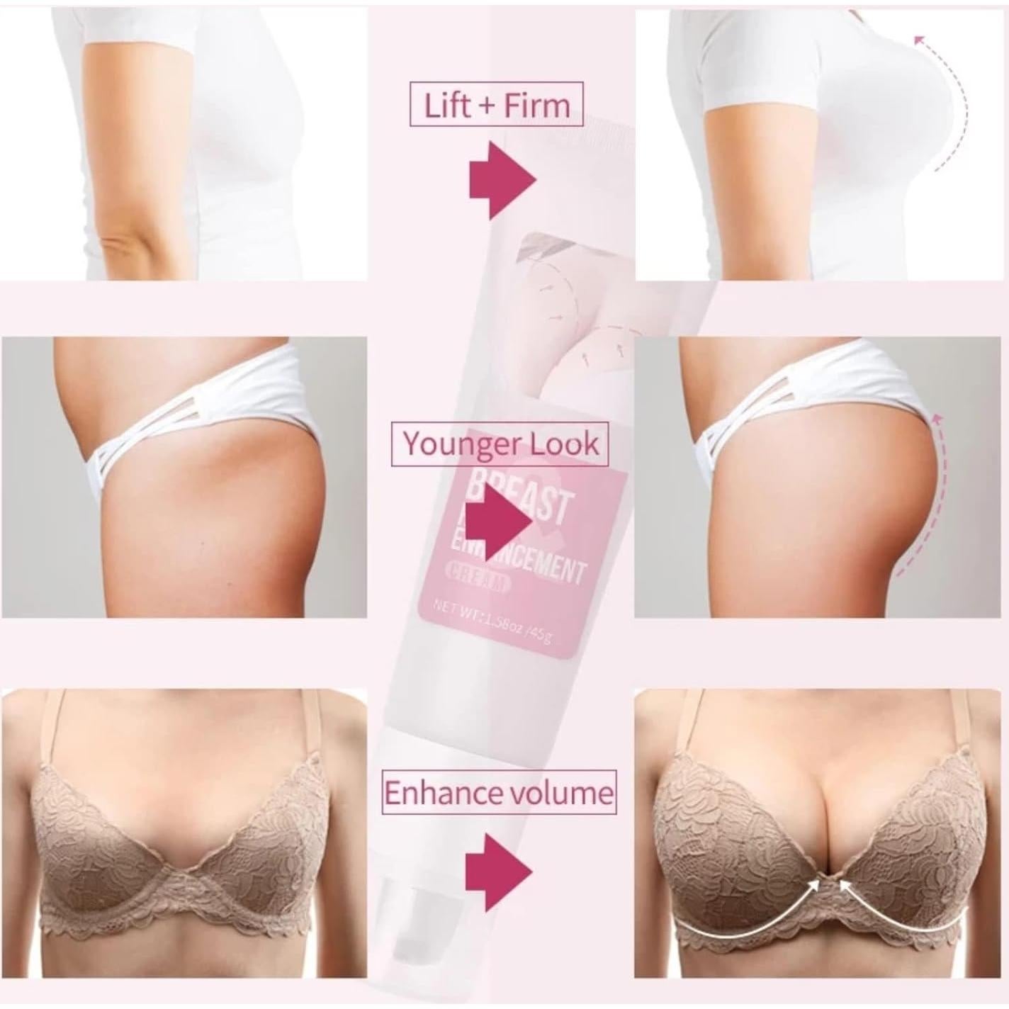 Crema Aumentadora de Senos y Caderas AuQuest 45g