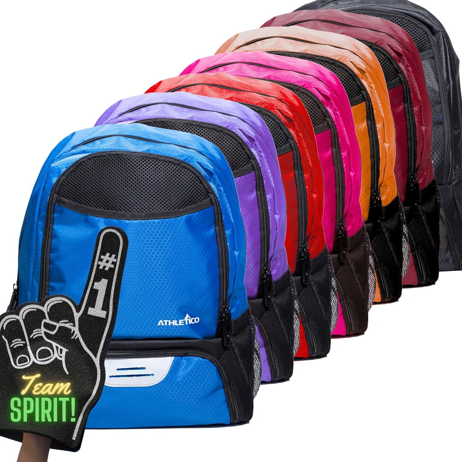 Mochila de Fútbol Juvenil Athletico - Compartimento para Botas