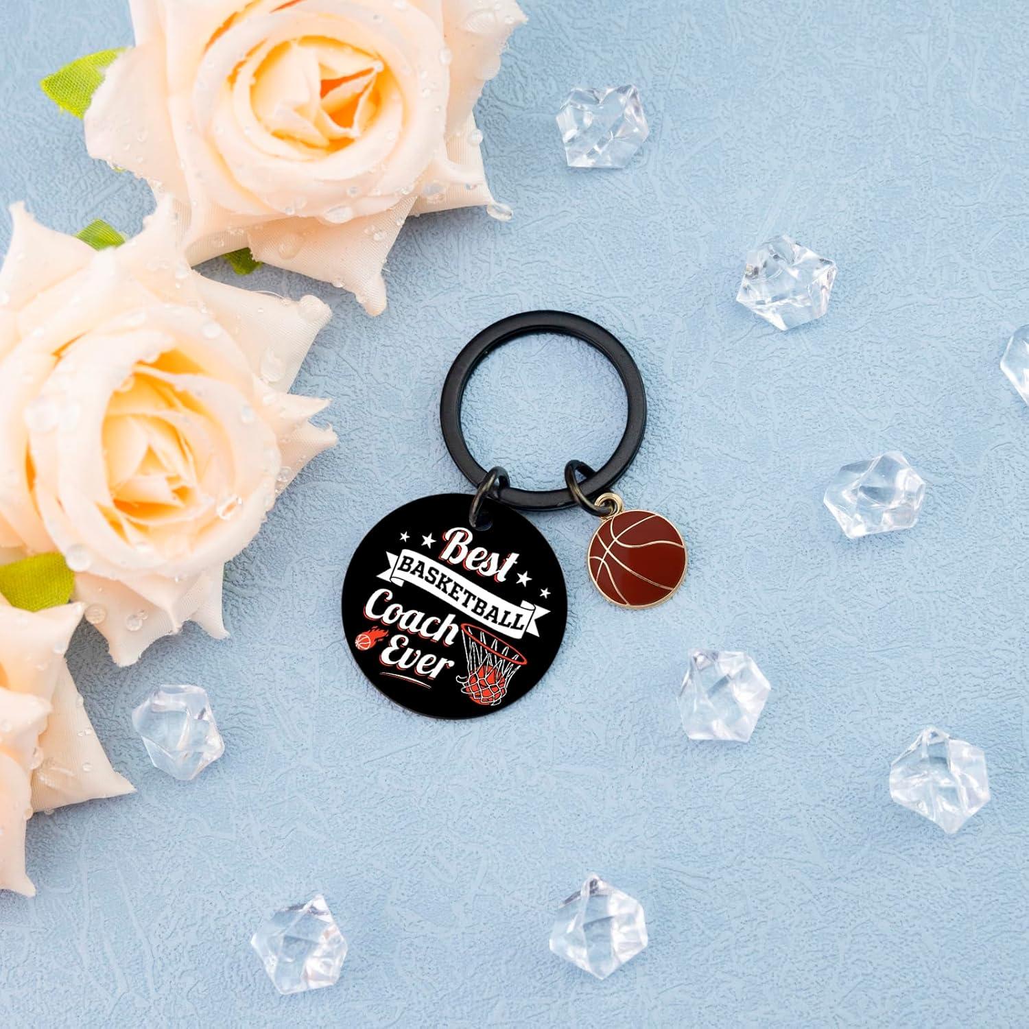 Llavero para Entrenador de Baloncesto Yoxiumi - Regalo Único