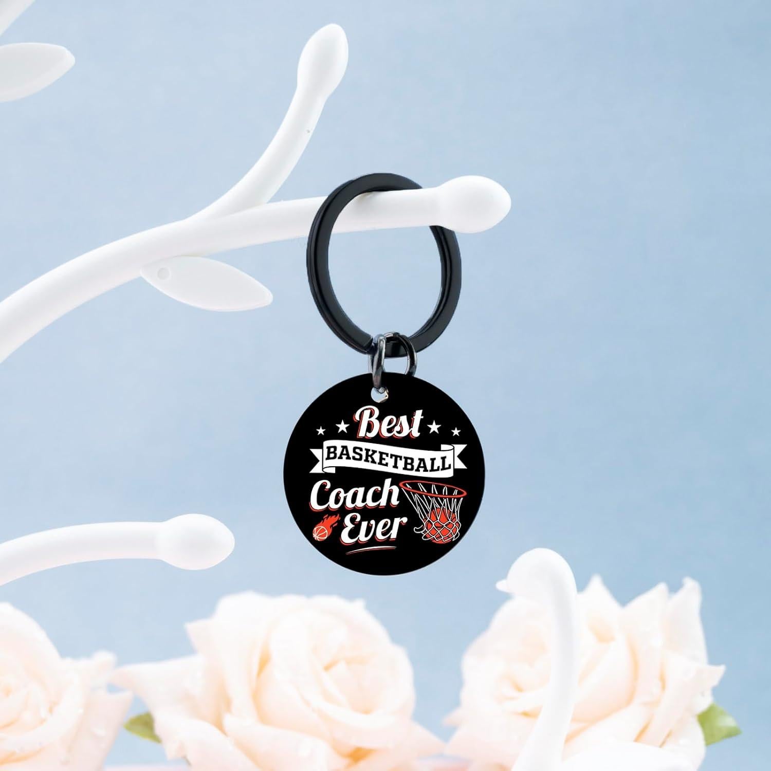 Llavero para Entrenador de Baloncesto Yoxiumi - Regalo Único