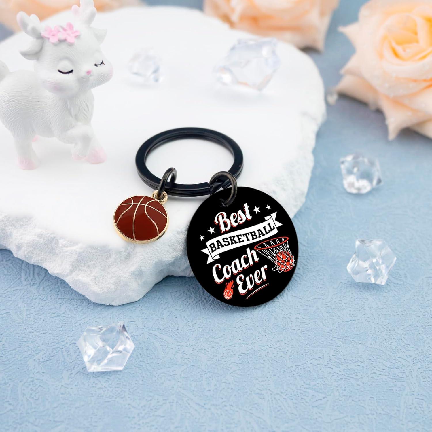 Llavero para Entrenador de Baloncesto Yoxiumi - Regalo Único