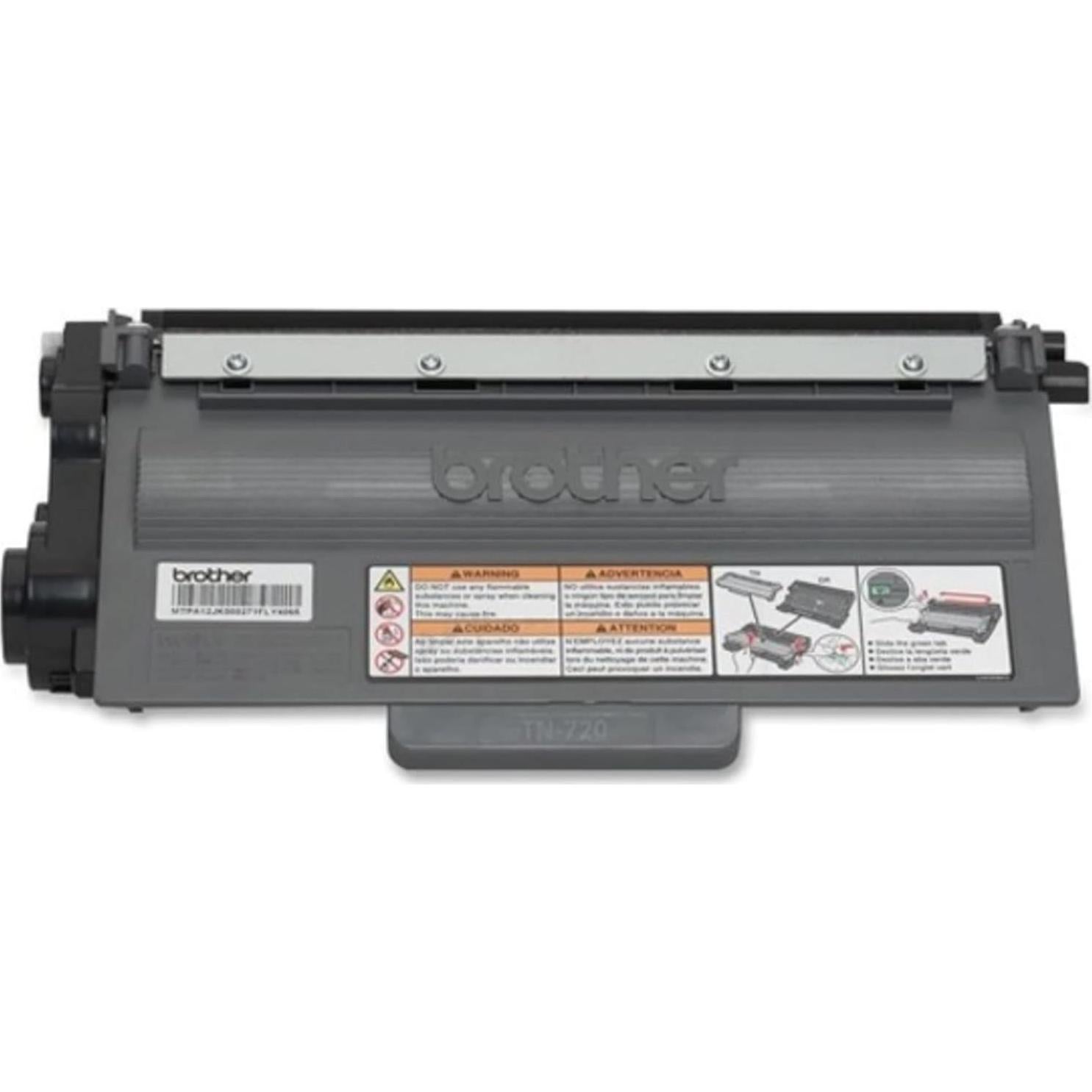Brother Printer TN720 Toner Cartridge Black