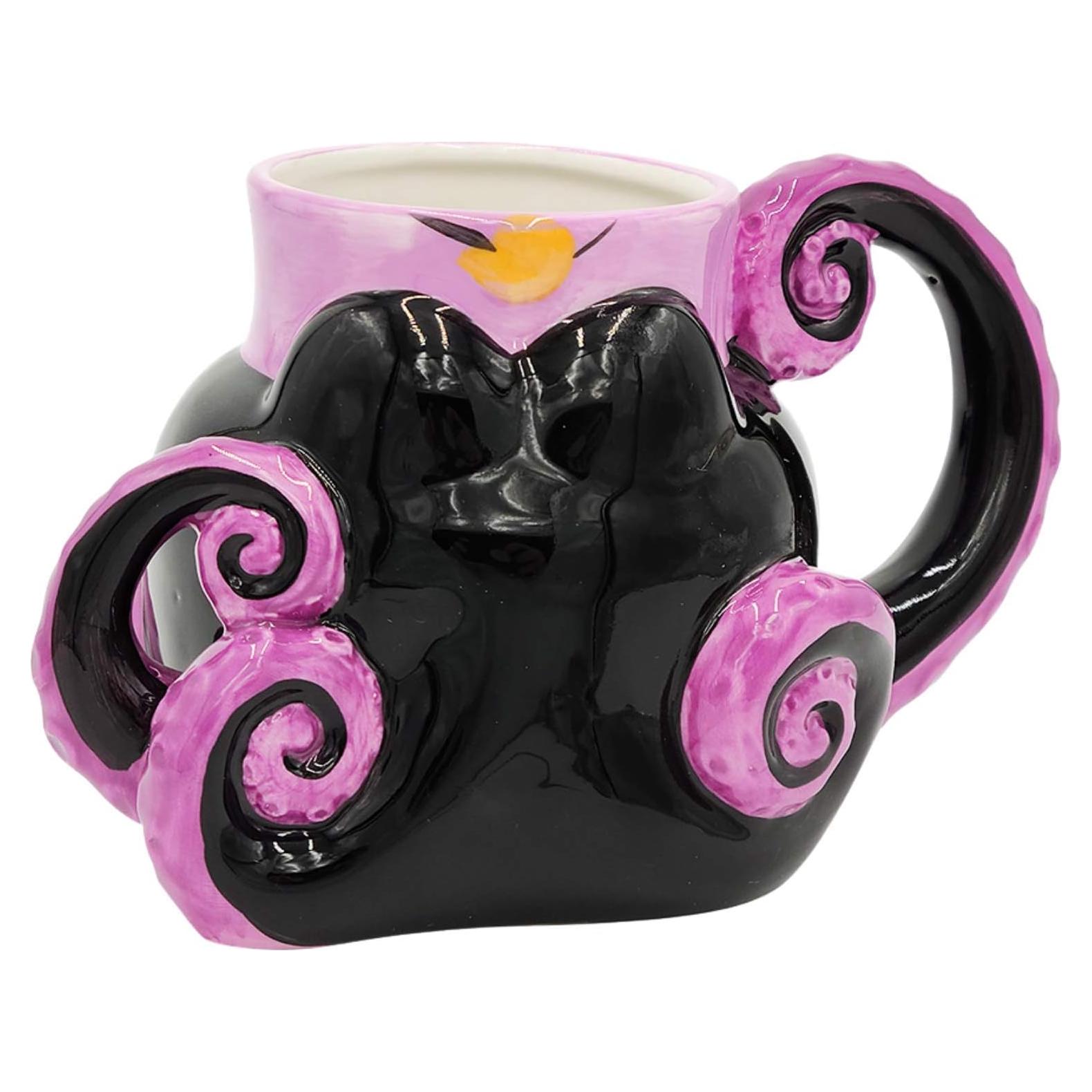 Taza Cerámica 3D Ursula Disney Villains 591 ml Silver Buffalo