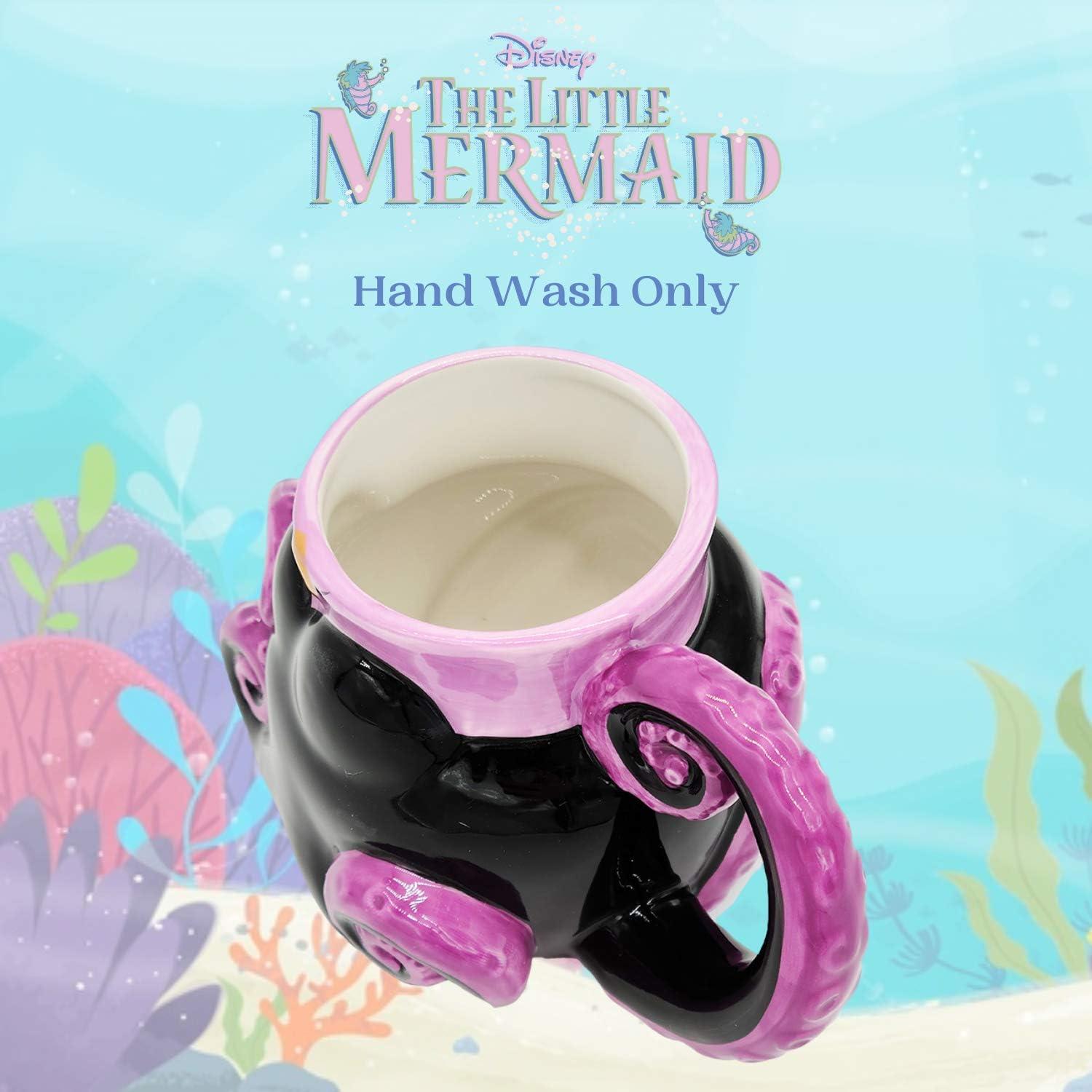 Taza Cerámica 3D Ursula Disney Villains 591 ml Silver Buffalo