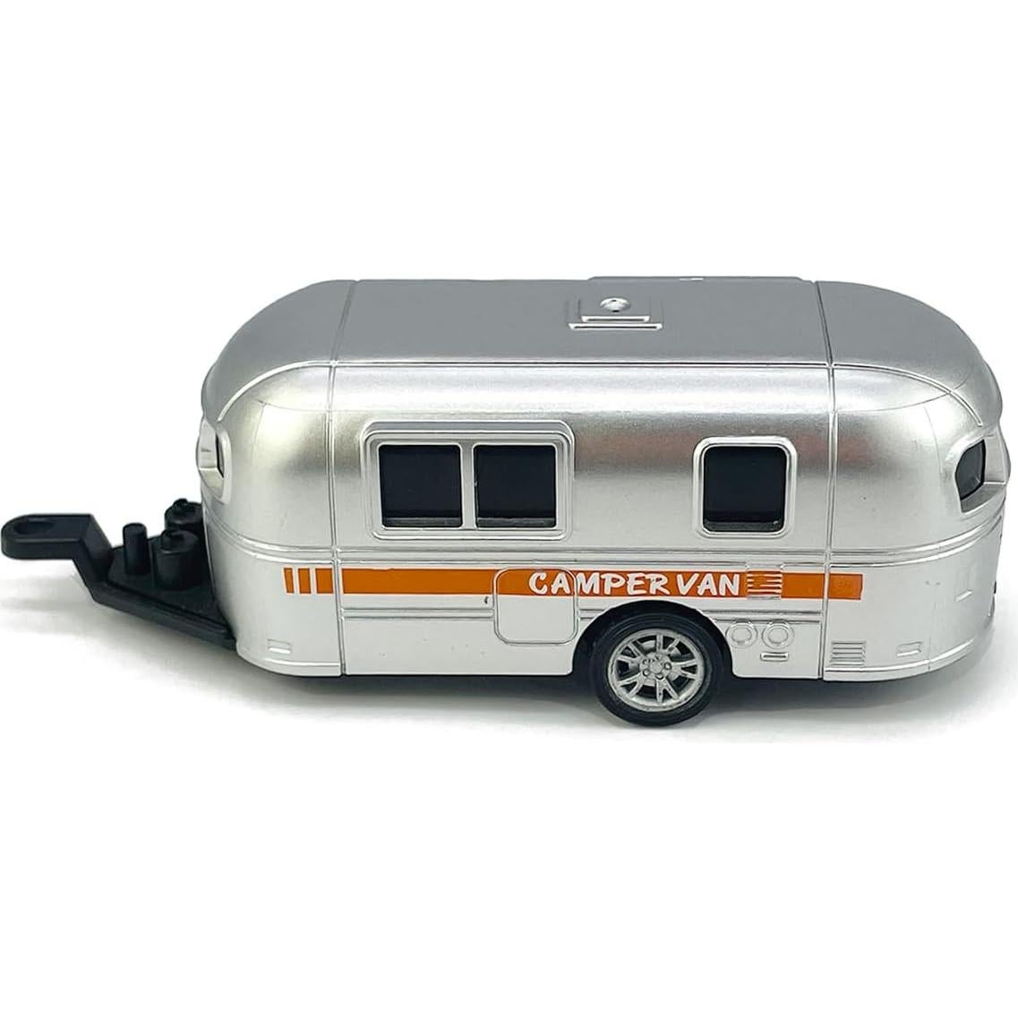 Remolque de Camioneta Vintage VIIGER Azul 21.3x4.1x4.3 cm