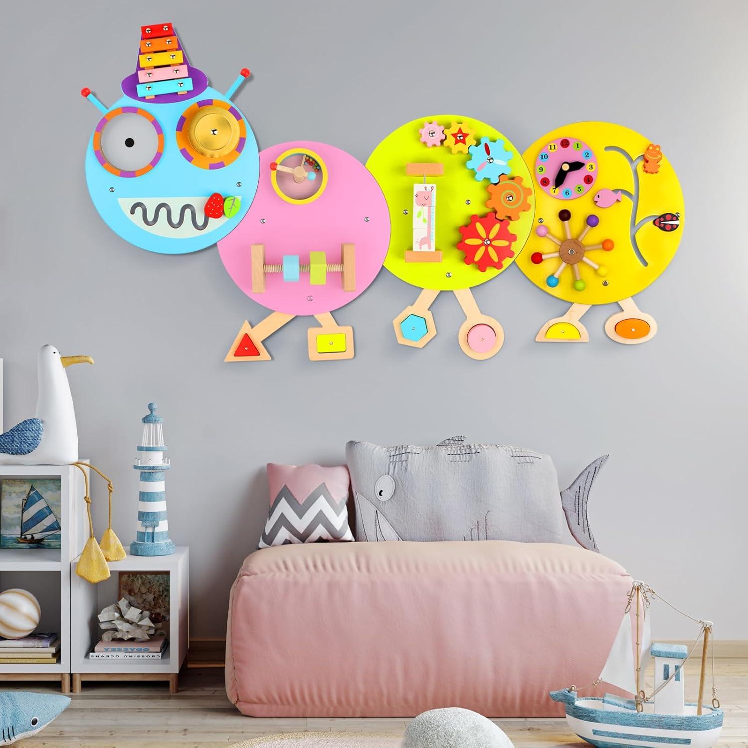 Panel de Actividad Sensorial Uiopy para Niños - 12 Actividades