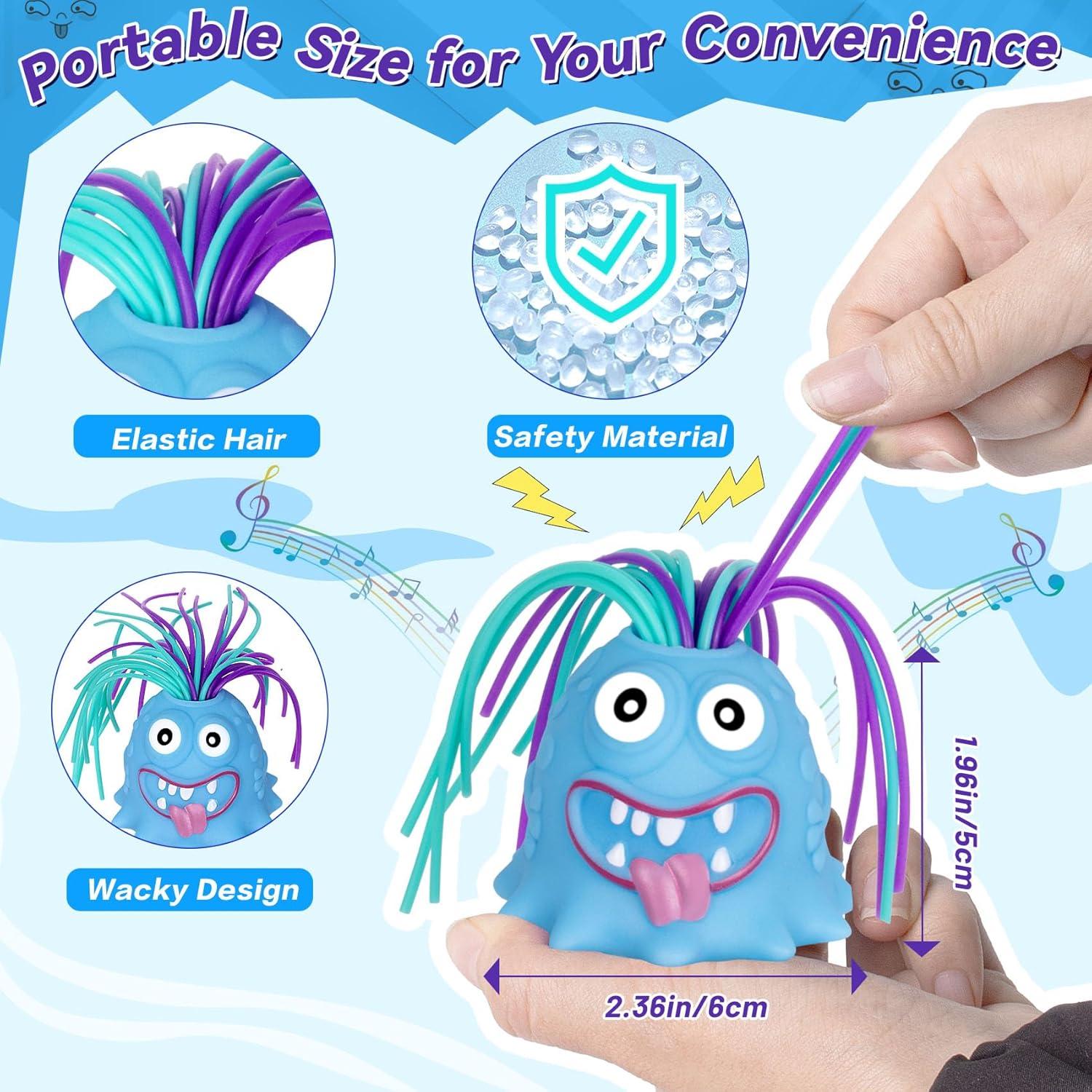 Juguete Antiestrés HOMQYTE Monstruo Gritón 2P Luz LED