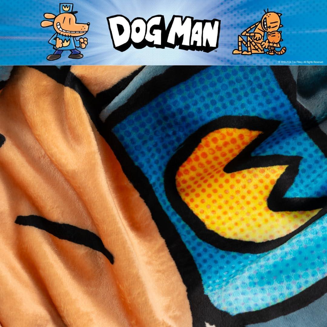 Manta de Peluche Perro Hombre Franco 116.8x152.4 cm