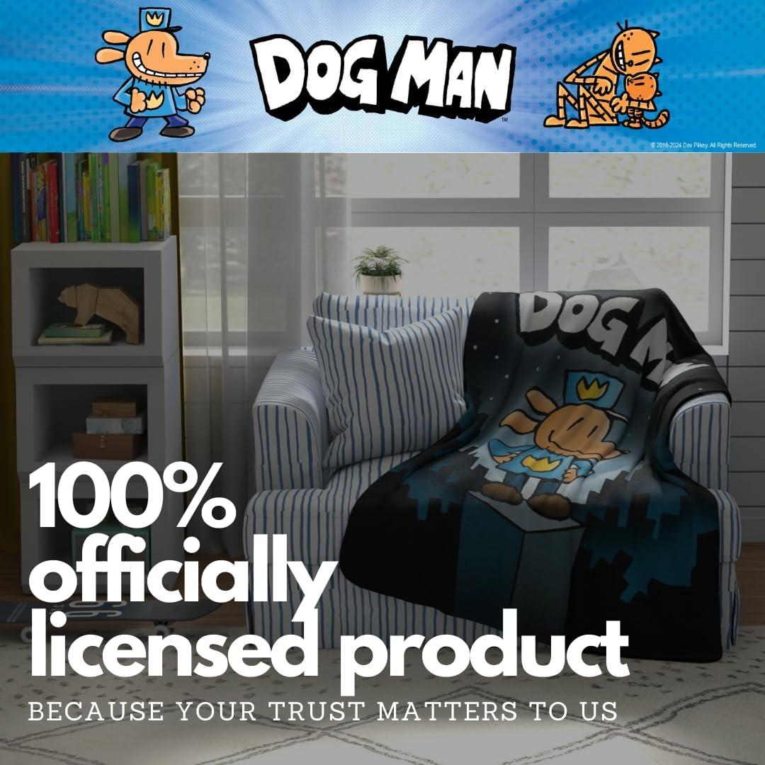 Manta de Peluche Perro Hombre Franco 116.8x152.4 cm