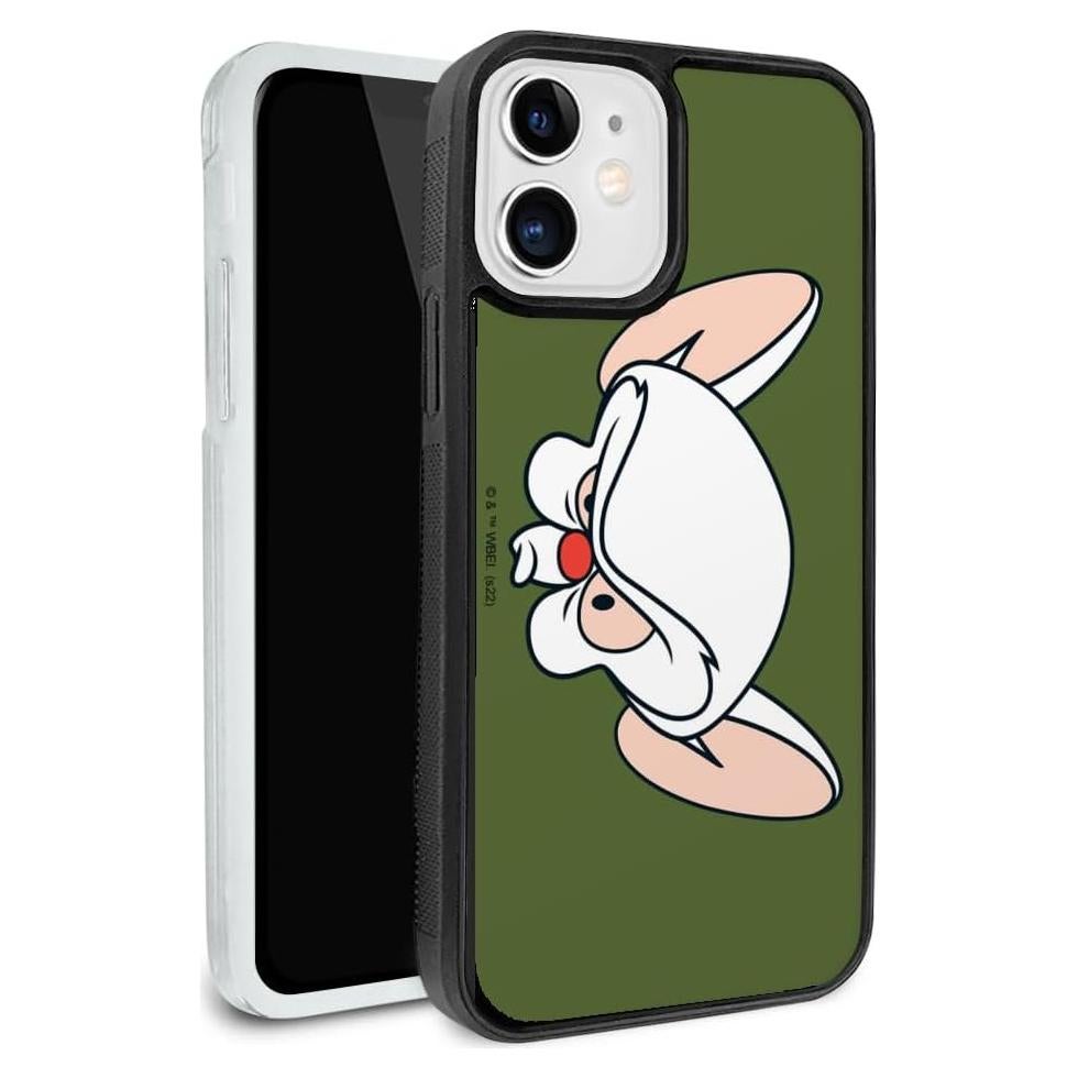 Funda Protectora Slim Fit Pinky & The Brain para iPhone 12 Pro