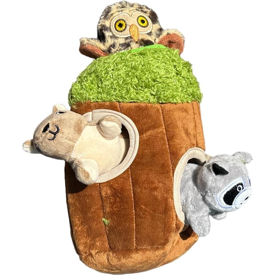 Juguete Interactivo para Perros Glow Pups - Escondite en Árbol con 3 Animales