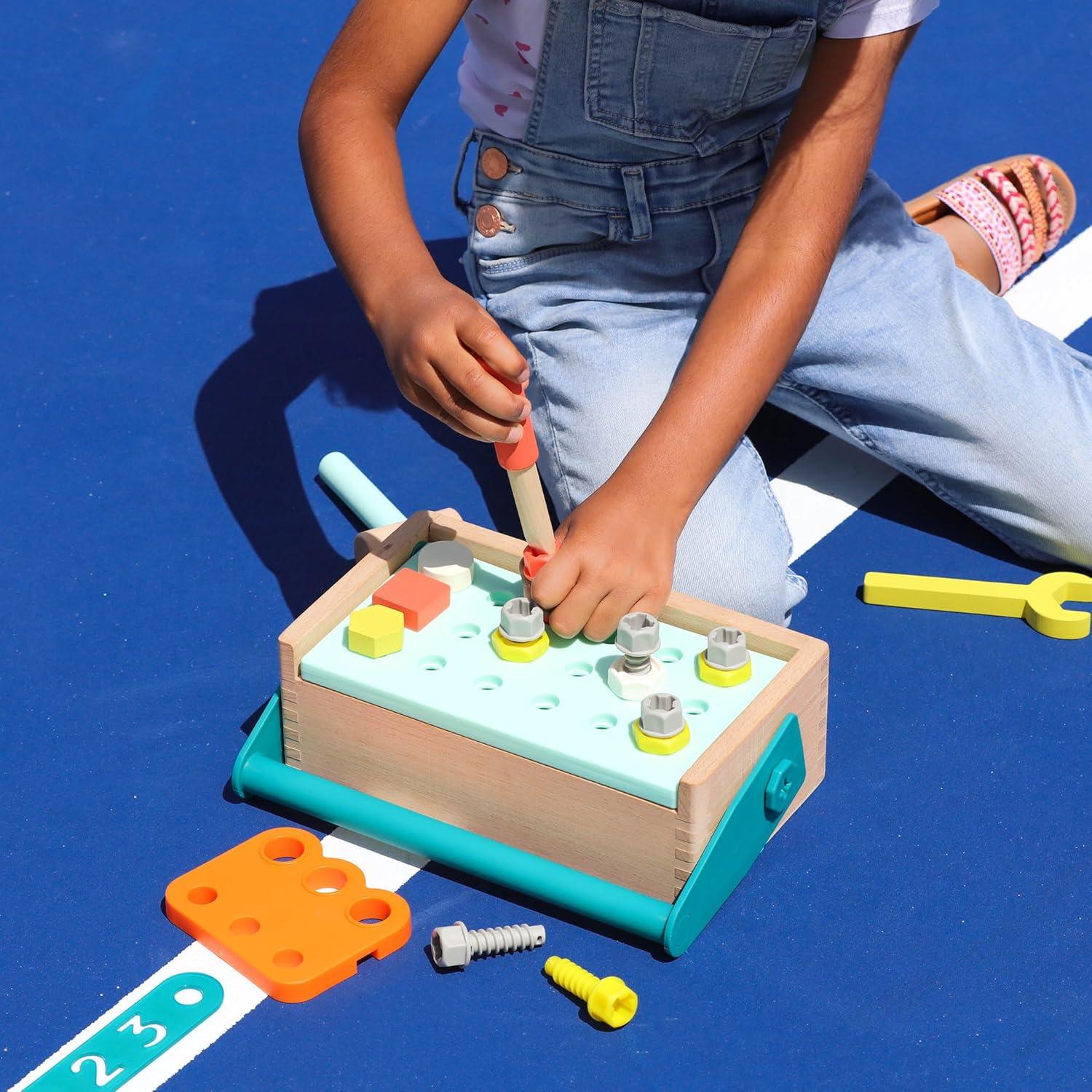 Kit de Arreglar y Jugar B. toys - Caja de Herramientas 25 Piezas