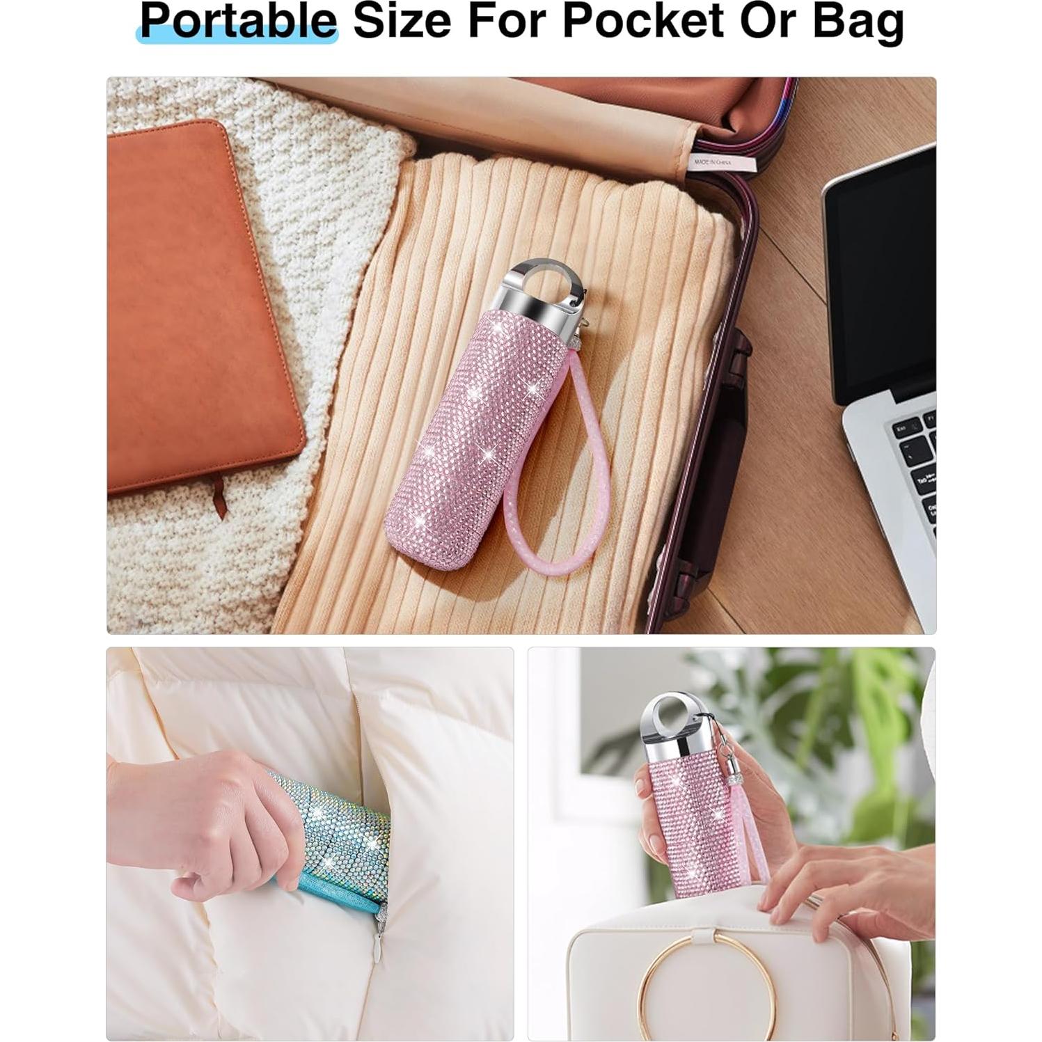 Organizador de Pastillas Zannaki Metal Bling 7 Compartimentos