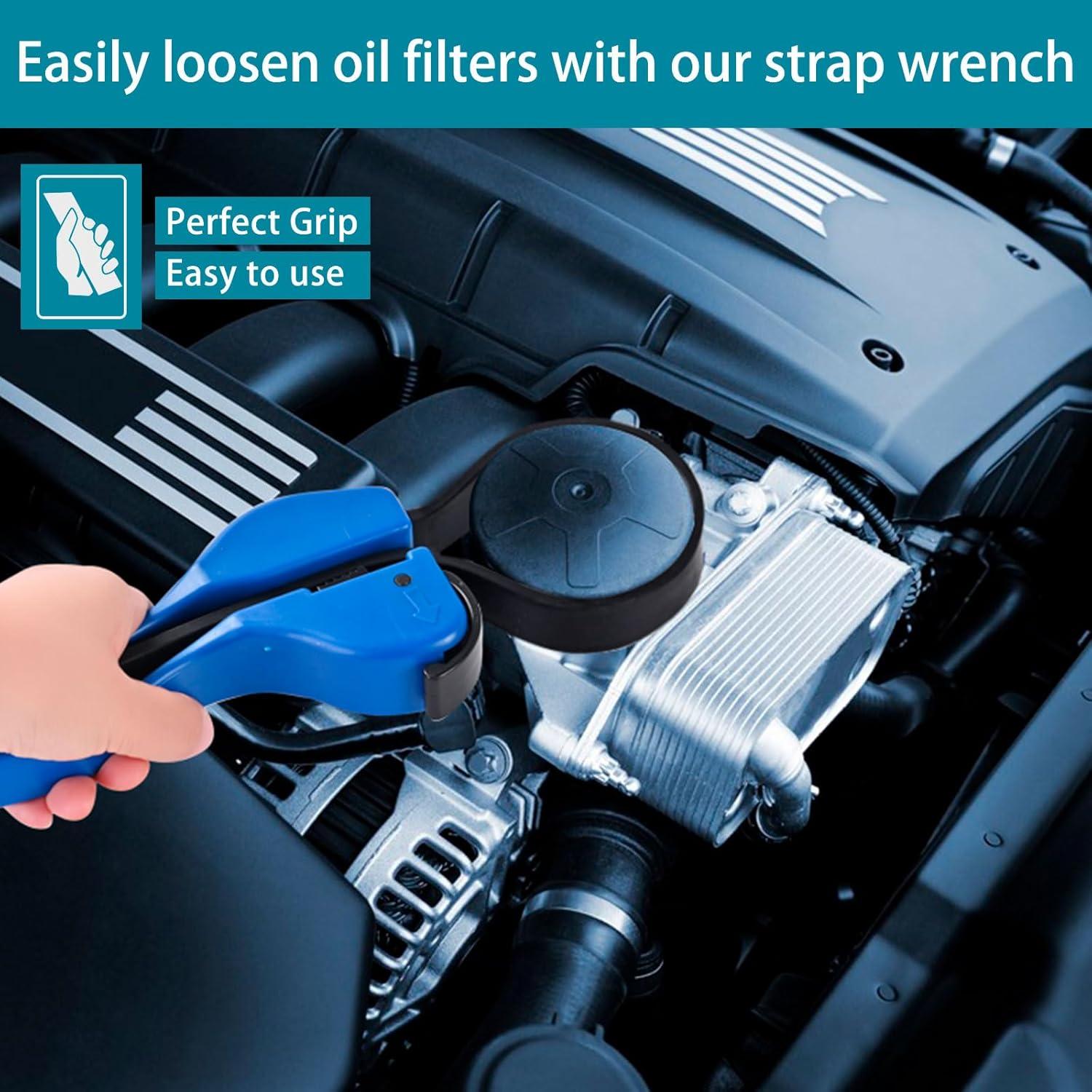 Juego de Llaves de Correa de Goma Supuse - 2 Piezas 61 cm y 48 cm