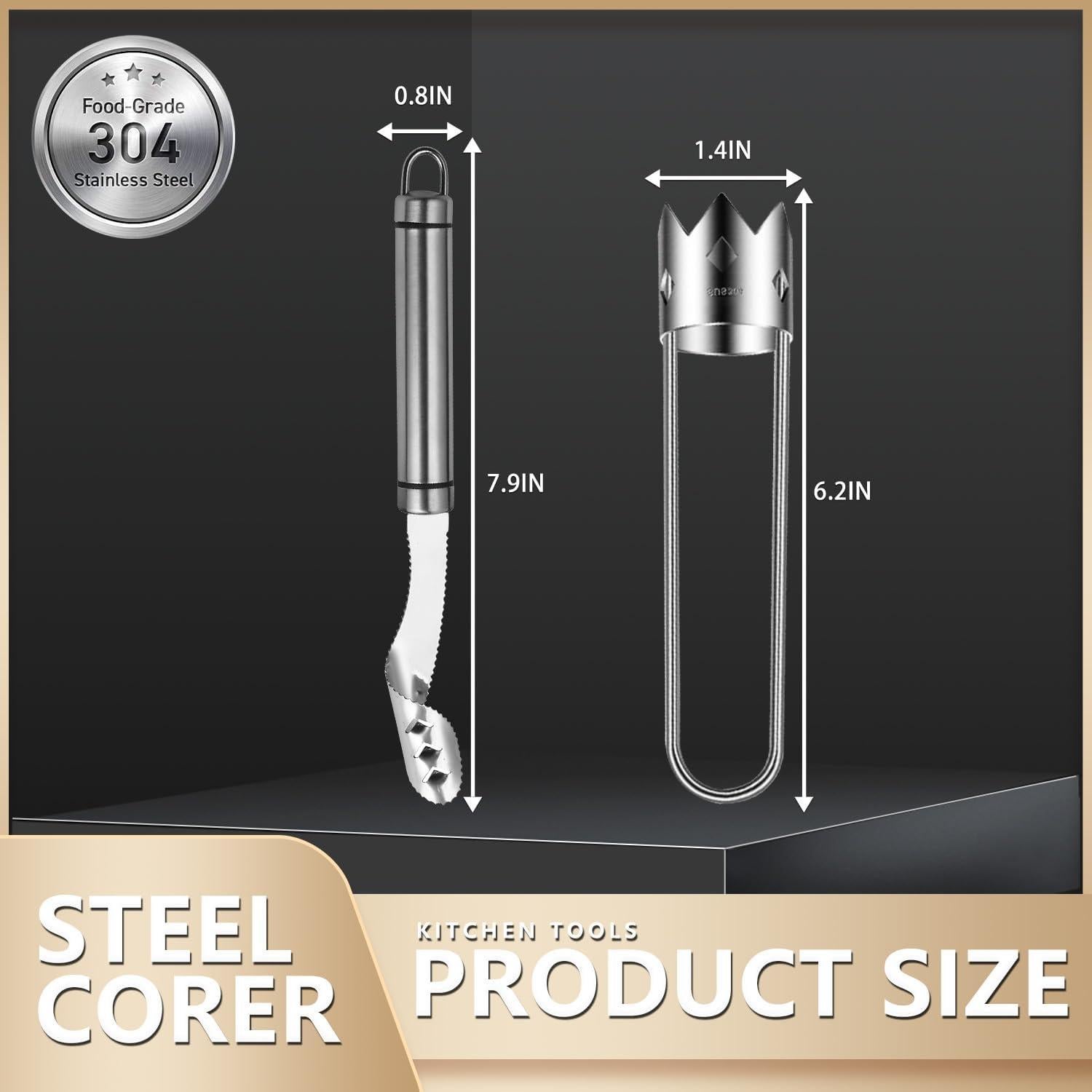 Juego de Sacadores de Frutas y Verduras Miocololy - 2 Piezas