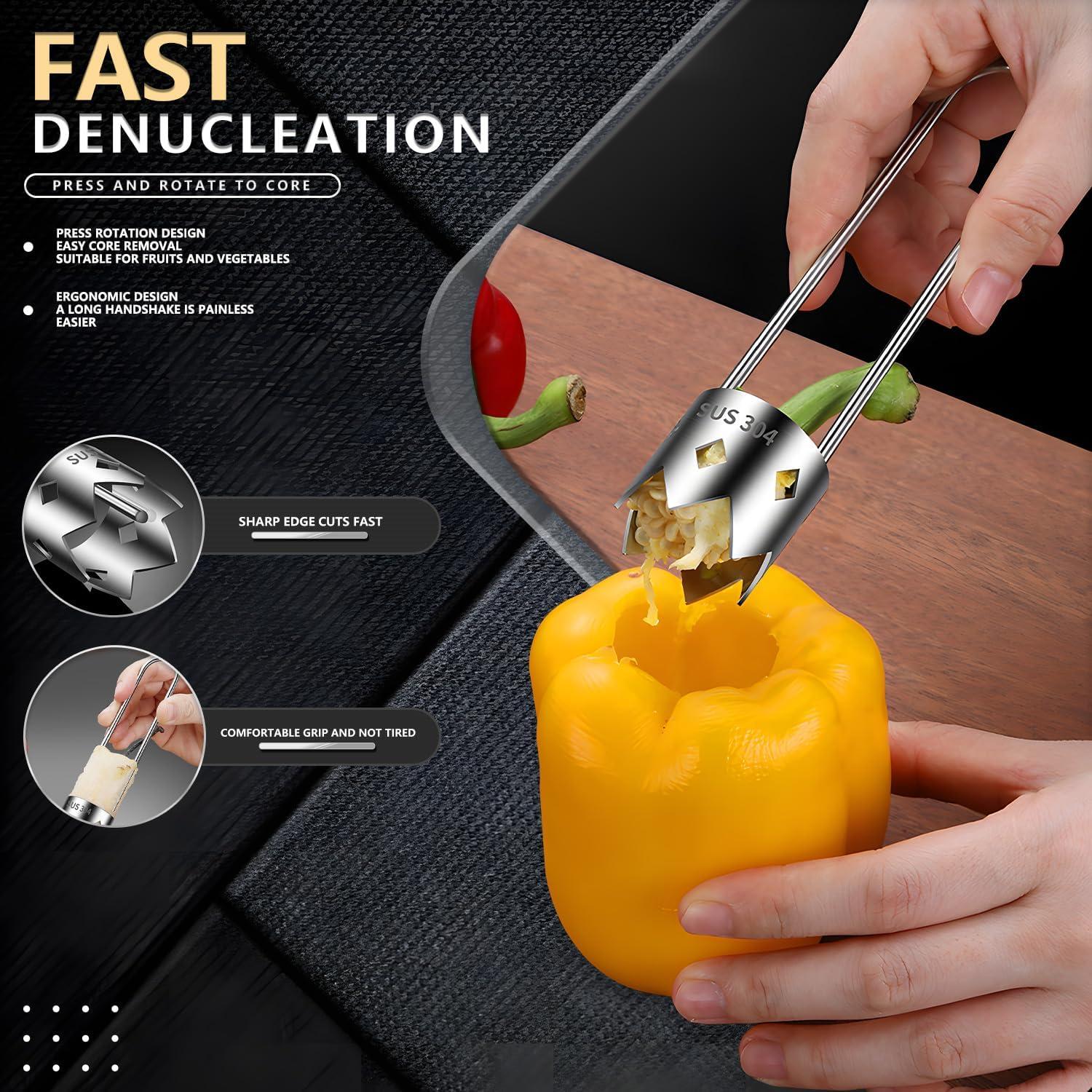 Juego de Sacadores de Frutas y Verduras Miocololy - 2 Piezas